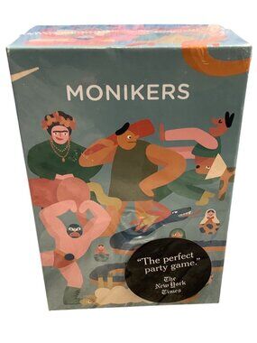 Monikers Dumb Party Game Fun For Adults & Teens New Sealed